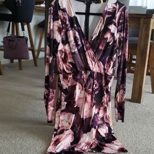 Floral Wrap Dress - 10/12